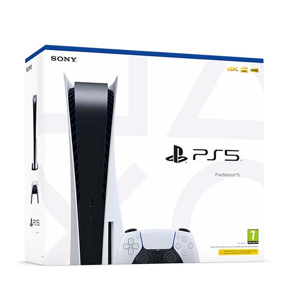 Игровая приставка Sony PlayStation 5 Slim, с дисководом, 1000 ГБ SSD, без игр
