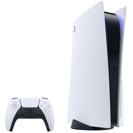 Игровая приставка Sony PlayStation 5 Slim, с дисководом, 1000 ГБ SSD, без игр